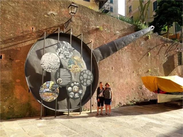 Camogli Italy and the Giant Frying Pan