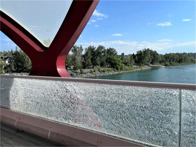 Calgary Peace Bridge Vandalism – Peace No More